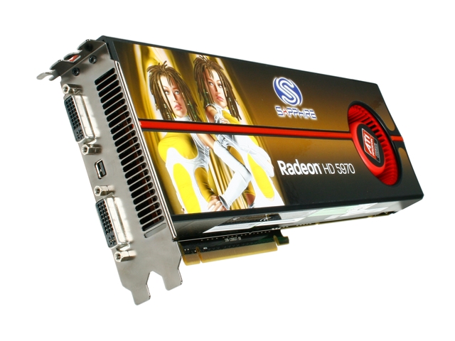 Sapphire Technology 100280SR Radeon HD 5970 Graphics Card - PCI Express 2.1 x16 - 2 GB GDDR5 SDRAM