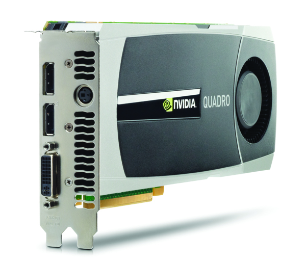 Nvidia Quadro 5000 2.5GB GDDR5 1x DVI + 2x DP PCI-e Video Card 616077-001