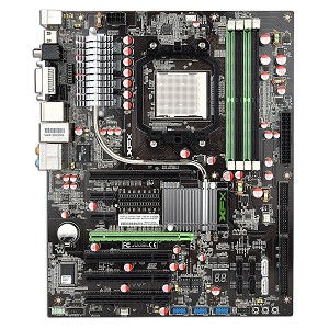 XFX MD-A72P-7509 NVIDIA nForce 750a SLI Socket AM2+/AM2 ATX Motherboard w/HDMI DVI Video Audio GbLAN & RAID