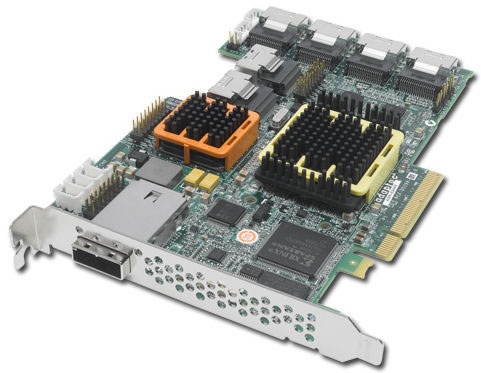 Adaptec ASR-52445 28-port (24 internal/4 external) PCIe SAS RAID Controller