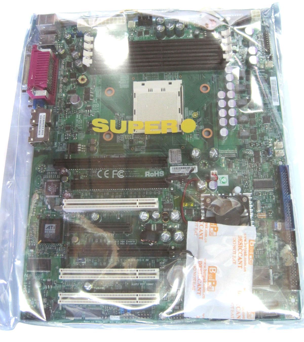 Supermicro H8SMI-2 DDR2 ATX nForce Pro 3600 940-pin AM2 Socket Server Motherboard
