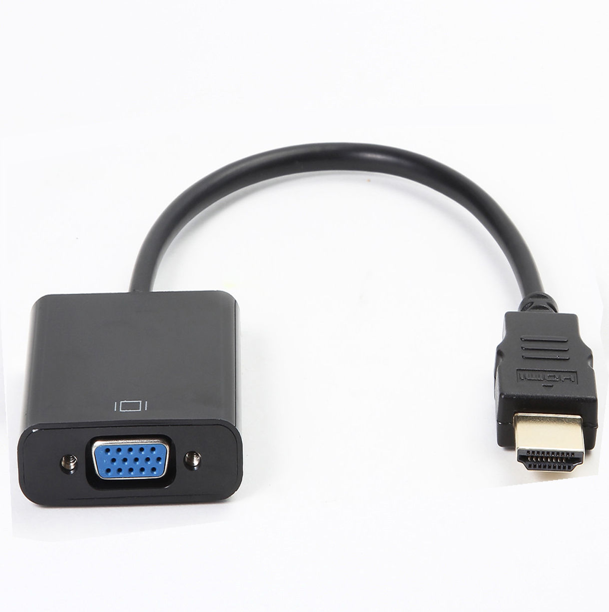 1080P HDMI Male to VGA Female Video Converter Adapter Wire for Raspberry Pi B+ B