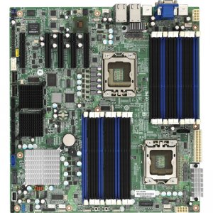 Tyan S7012WGM4NR Dual LGA1366 Xeon/ Intel 5520/ SATA2/ V&4GbE/ EATX Server Motherboard