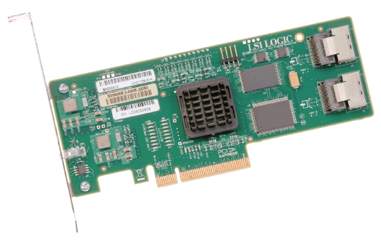 LSI SAS3081E-R LSI00151 3Gbps SAS SATA SSD 8 Ports PCI-E RAID Controller Card