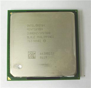 Intel Pentium 4 3.0GHz 800MHz FSB 1MB L2 Cache Socket 478 Processor Mfr P/N SL8JZ