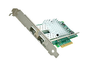 Intel SFP Ethernet Adapter X520-DA2 E10G42BTDAG1P5 High Profile Bracket 10GB
