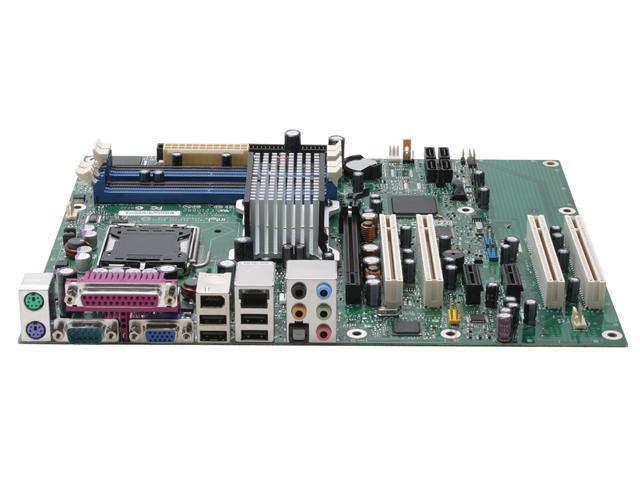 Intel D945GNT (C96324-xyz) Motherboard, ATX 1066/800/533 FSB DDR2 533 RAID 10/100 Lan - BLKD945GNTLR OEM