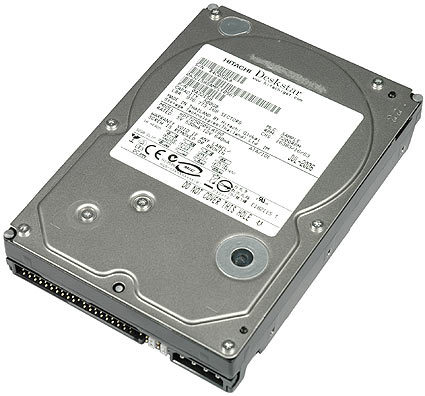 Hitachi Deskstar T7K500 HDT725050VLAT80 (0A33407) 500GB 7200 RPM 8MB Cache IDE Ultra ATA133 3.5" Hard Drive - OEM