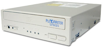 Plextor Plexwriter PX-W1210TS 32X12X10X Internal SCSI CDRW Drive Beige