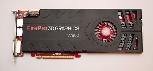 ATI 100-505604 FirePro V7800 2GB GDDR5 PCI Express 2.0 x16 CrossFire Supported Video Card