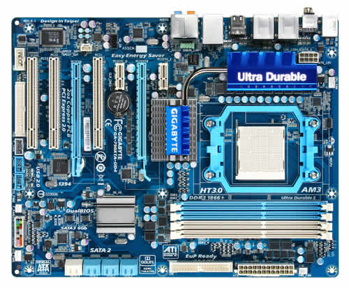 GIGABYTE GA-790XTA-UD4 AM3 AMD 790X SATA 6Gb/s USB 3.0 ATX AMD Motherboard