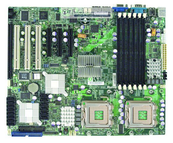 Supermicro X7DCL-I Dual LGA 771 Intel 5100 ATX Dual Intel Xeon Server Motherboard