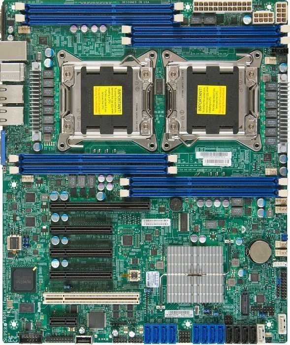 SUPERMICRO MBD-X9DRL-3F ATX Server Motherboard Dual LGA 2011 DDR3 1600